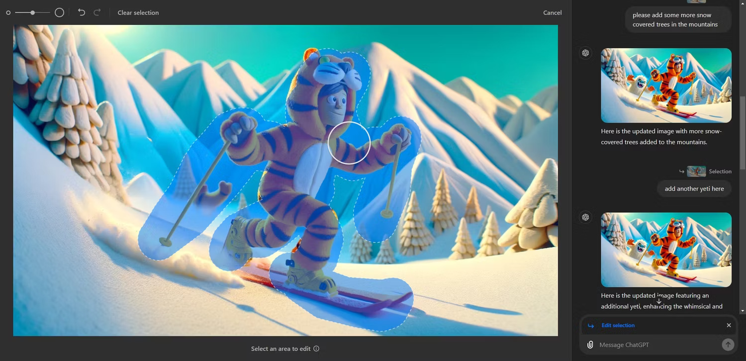 How to use DALL-E 3's editing tools Picture 1