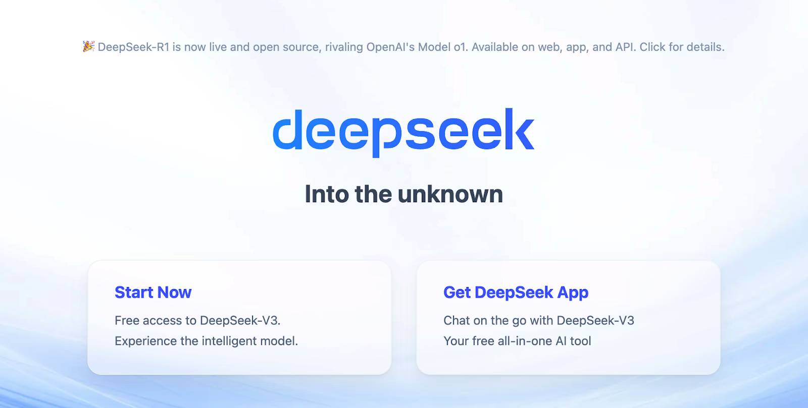 Picture 1 of The easiest way to use DeepSeek