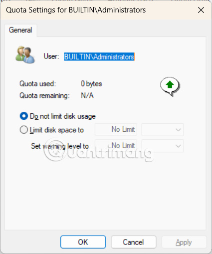 How to use Disk Quota to limit Windows storage capacity Picture 12