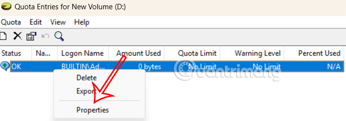How to use Disk Quota to limit Windows storage capacity Picture 9