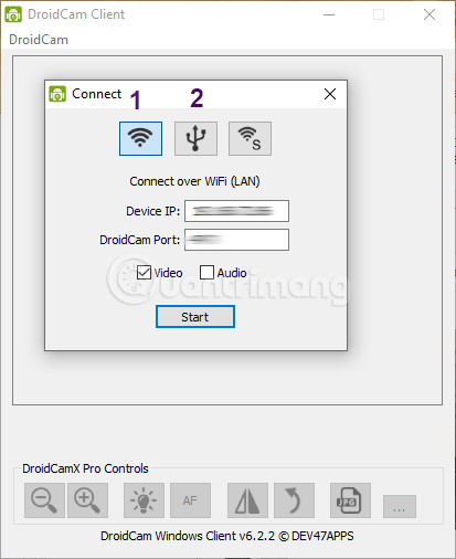 How to use DroidCam to turn your phone into a webcam for your computer Picture 2