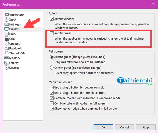Picture 7 of How to use dual-monitor display mode on VMware