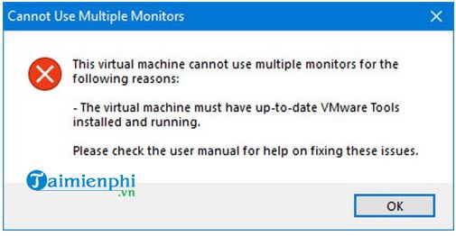 Picture 8 of How to use dual-monitor display mode on VMware
