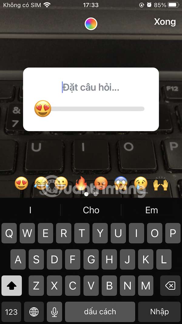 How to use Emoji Slider on Instagram? Picture 4