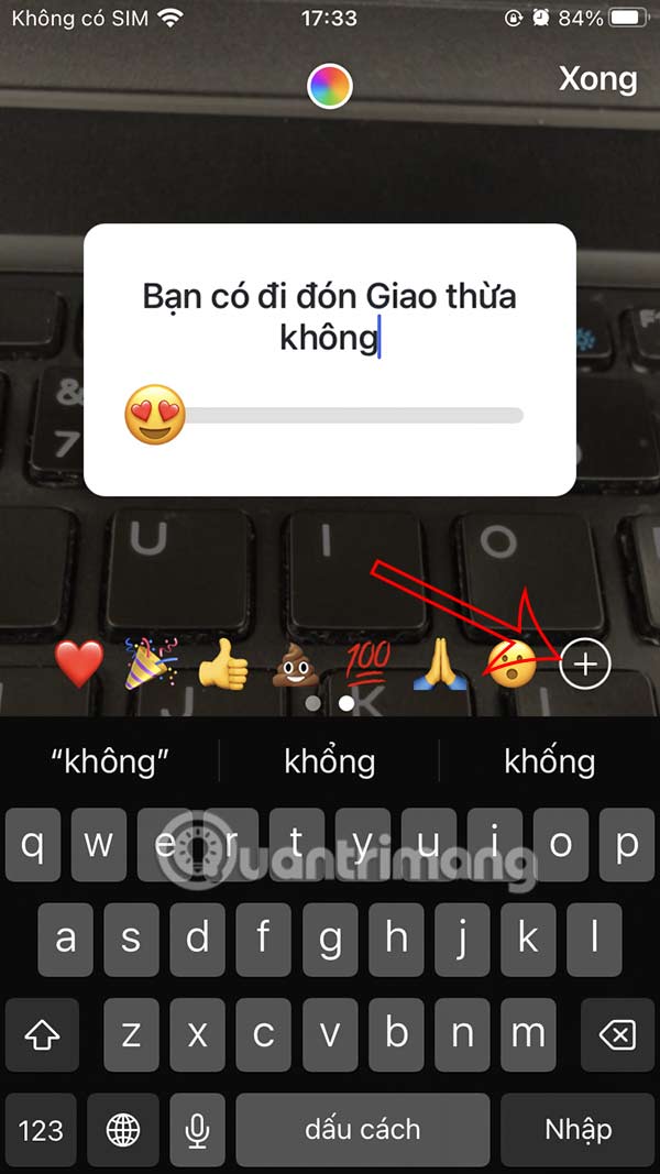How to use Emoji Slider on Instagram? Picture 7
