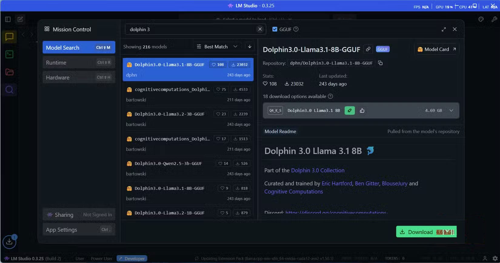 How to use Dolphin3 offline AI assistant instead of cloud chatbot Picture 2