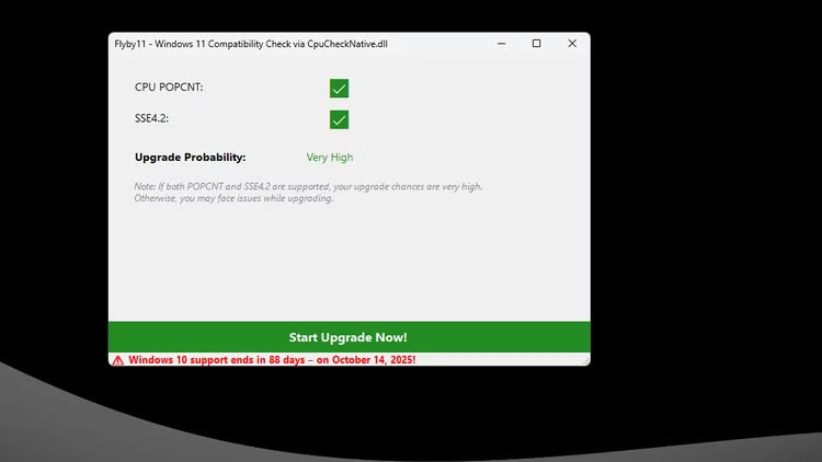 How to use Flyby11 to install Windows 11 on an old computer Picture 2