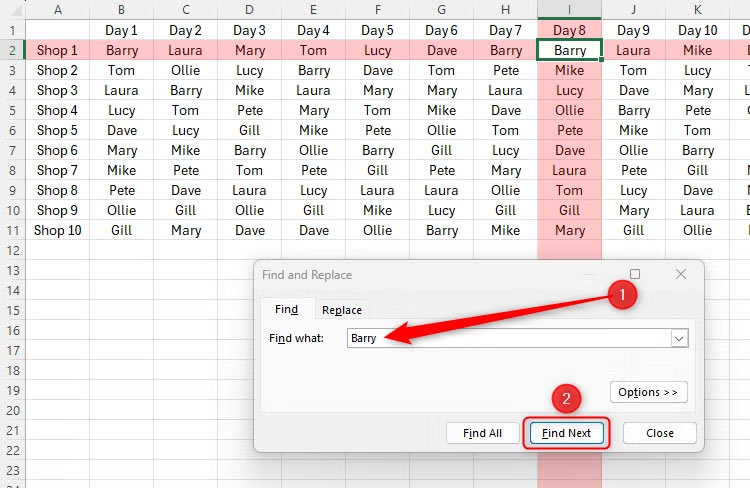 How to use Focus Cell to highlight Excel data Picture 6