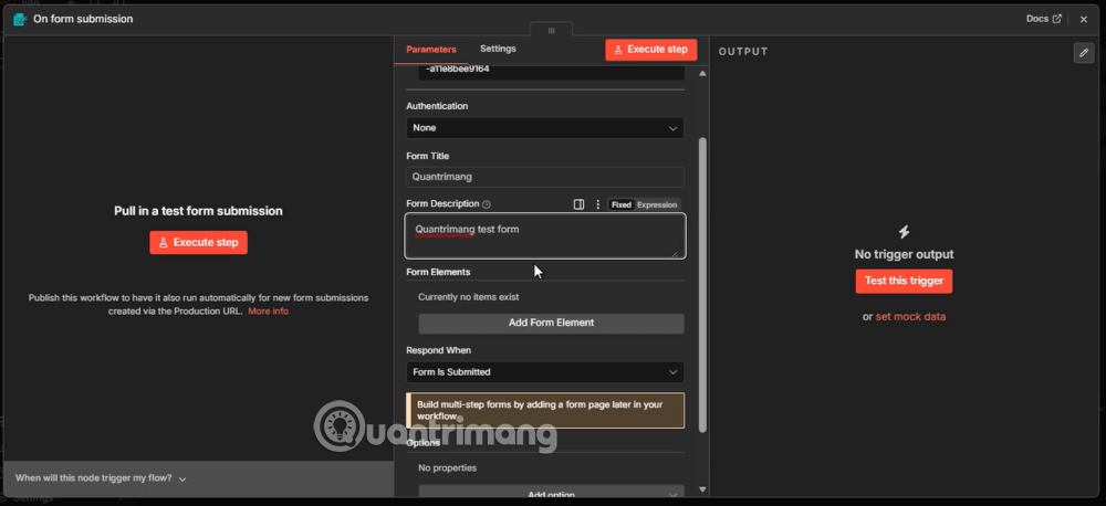 images 5 of How to use Form Trigger to run a Workflow in n8n