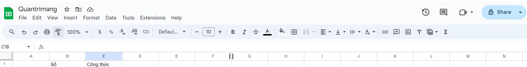 Picture 2 of How to use Format Painter in Google Sheets