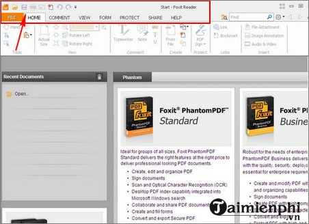 Picture 1 of How to use Foxit Reader to read PDF files