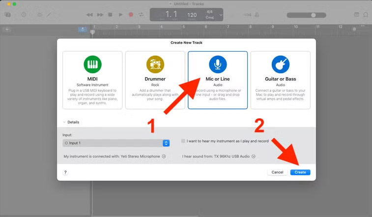 How to Use GarageBand to Record a Podcast Picture 2