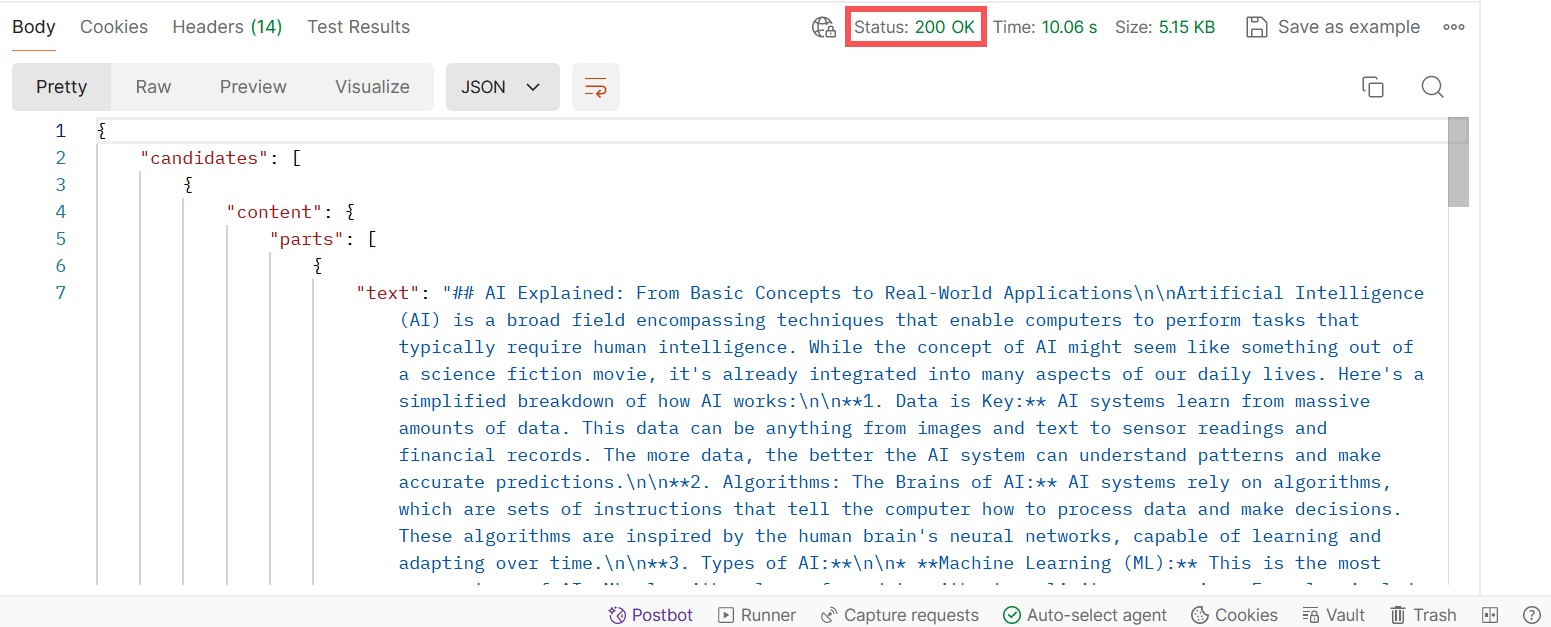 images 13 of How to use Gemini API
