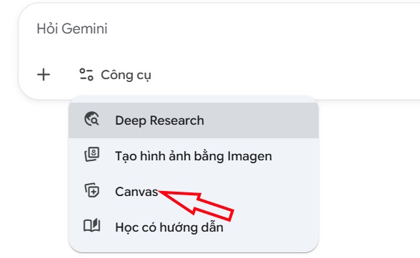 How to use Gemini Canvas to transfer photos to Google Docs Picture 1