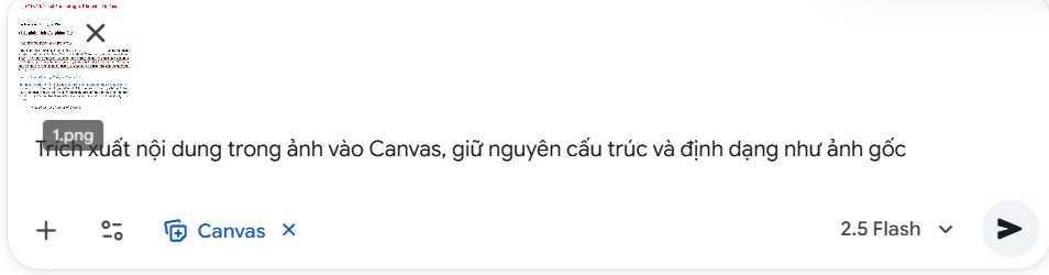 How to use Gemini Canvas to transfer photos to Google Docs Picture 2