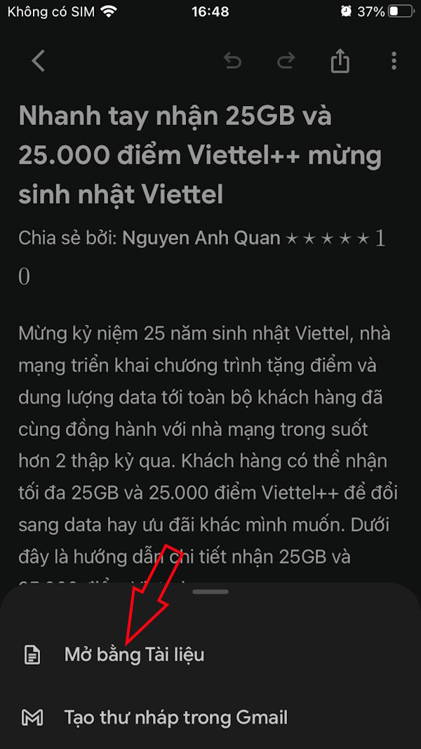 How to use Gemini Canvas to transfer photos to Google Docs Picture 6