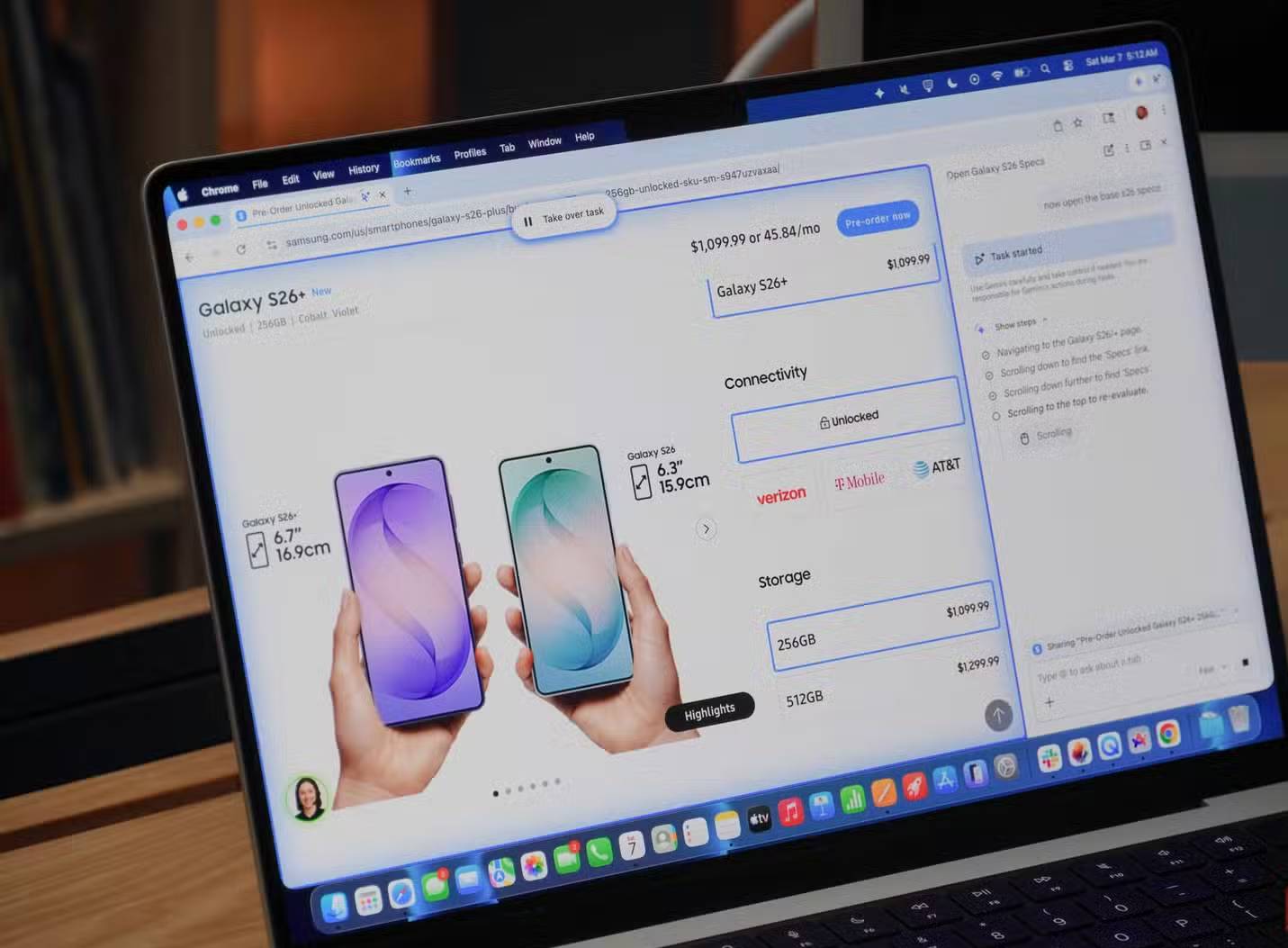 Gemini on Google Chrome helps users save time. Picture 3