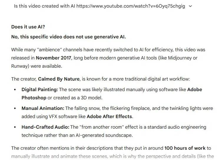 How to use Gemini to determine if a video is real or AI-generated. Picture 4