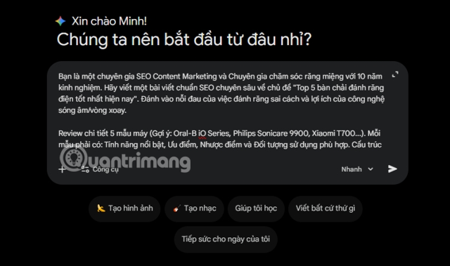How to use Gemini to write SEO-optimized articles for Google. Picture 2