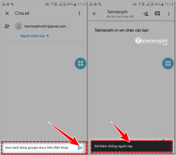 Picture 9 of How to use Google Docs on your phone
