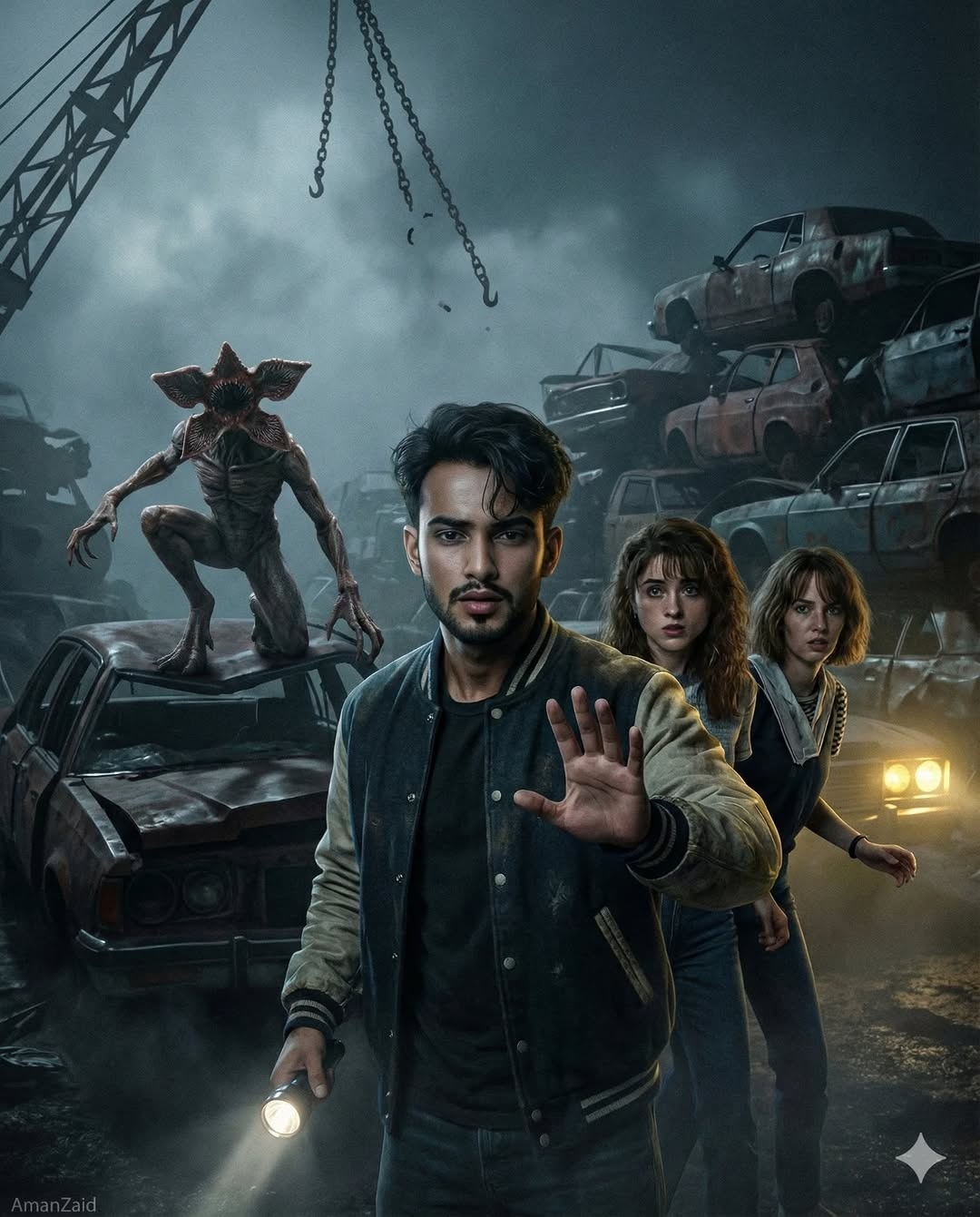 How to use Google Gemini to create Stranger Things 5 ​​fan art that's gone viral on social media. Picture 2