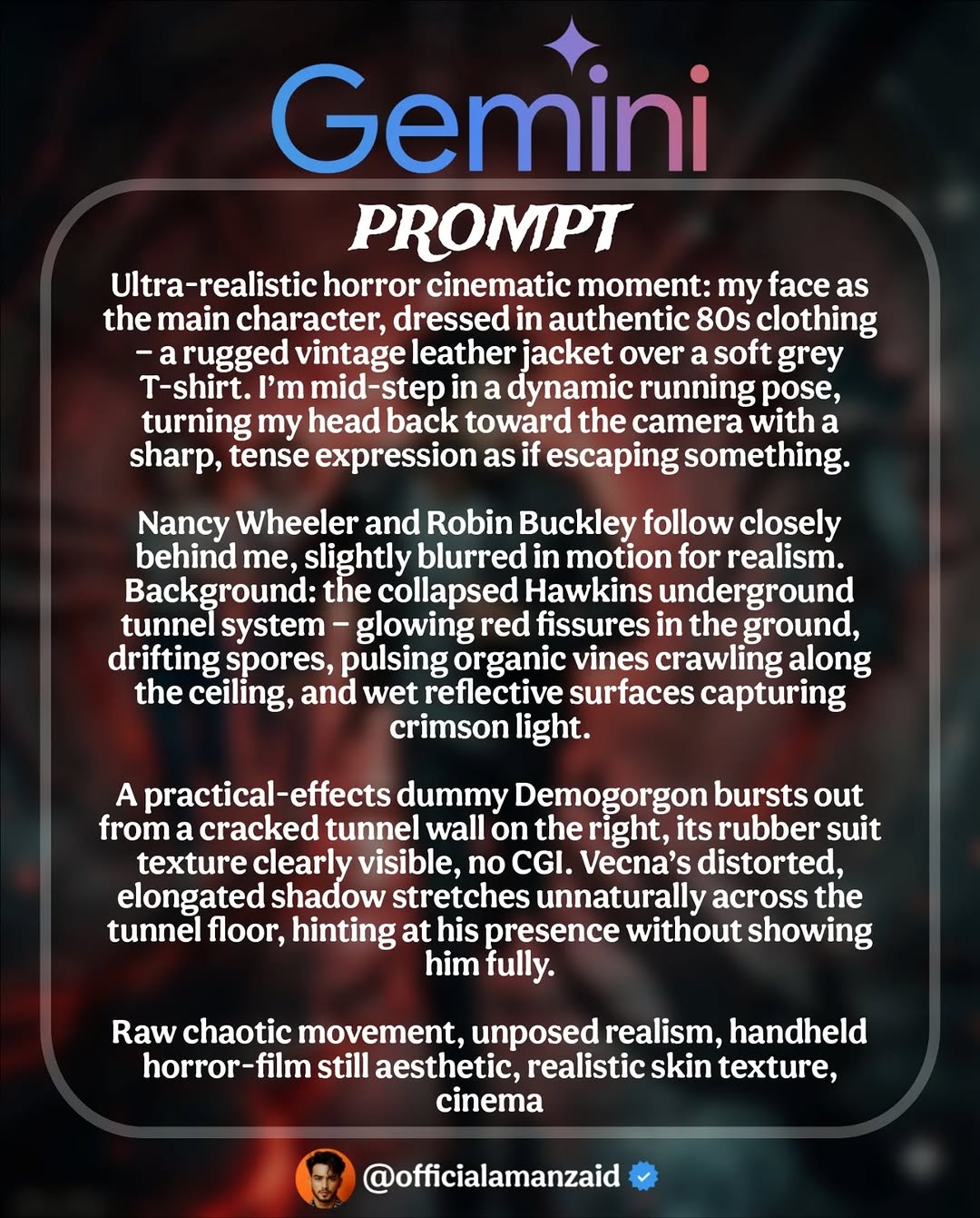 How to use Google Gemini to create Stranger Things 5 ​​fan art that's gone viral on social media. Picture 5