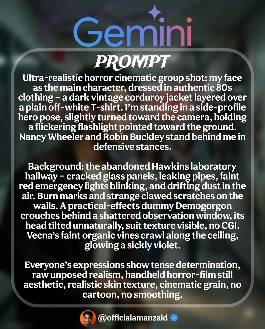 How to use Google Gemini to create Stranger Things 5 ​​fan art that's gone viral on social media. Picture 7