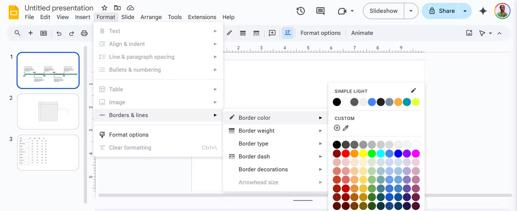 How to Use Google Slides to Create a Diagram Picture 3