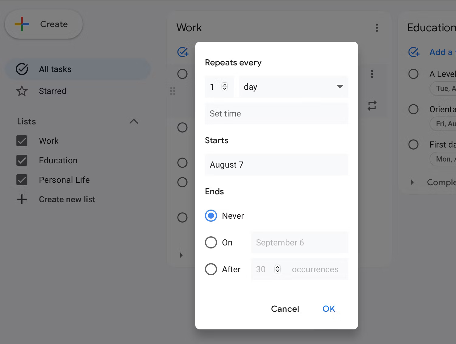 How to use Google Tasks to organize your life Picture 4