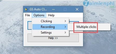 How to use GS Auto Clicker, automatically click mouse on computer Picture 8