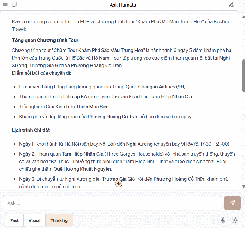 Picture 3 of How to use Humata to quickly read and understand PDF documents.