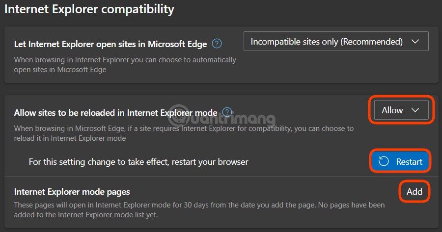 How to use IE Mode to replace the recently discontinued Internet Explorer Picture 4