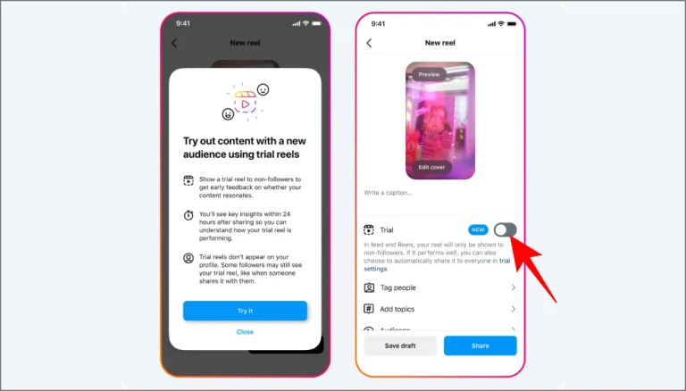 How to Use Instagram's New Trial Reels Feature Picture 1