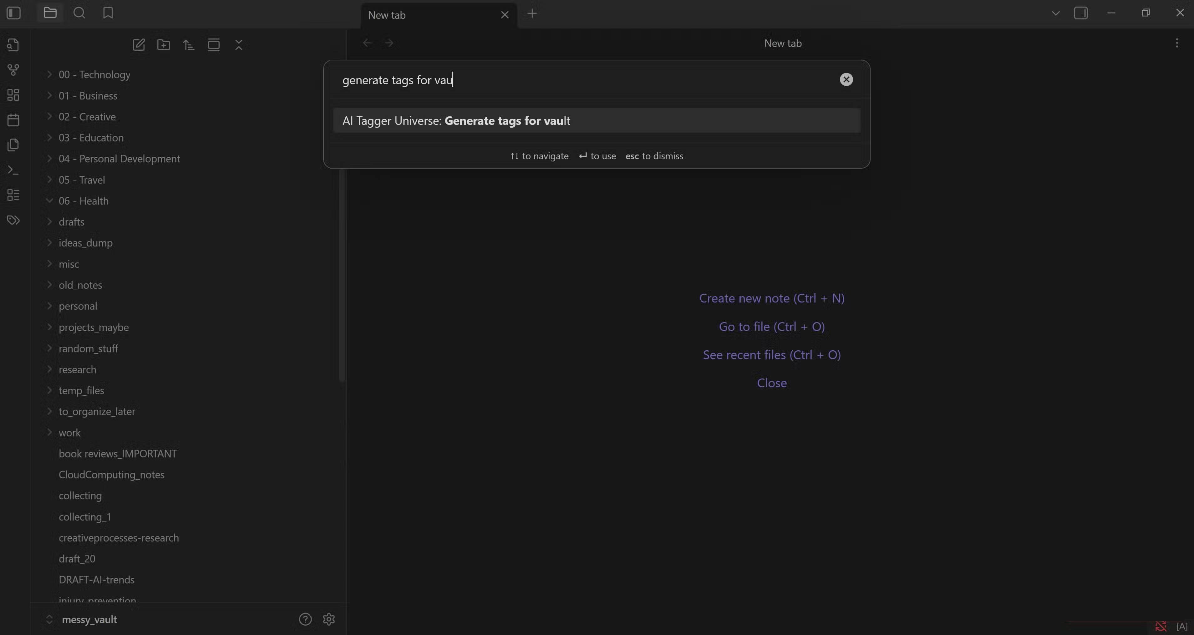 How to use local LLM to sort chaotic Obsidian inventory Picture 12