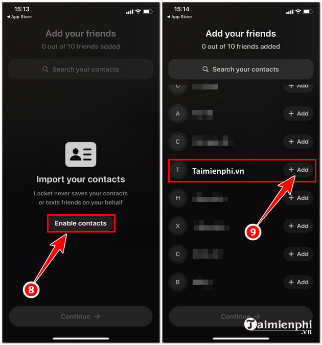 How to use Locket Widget on iPhone Picture 4