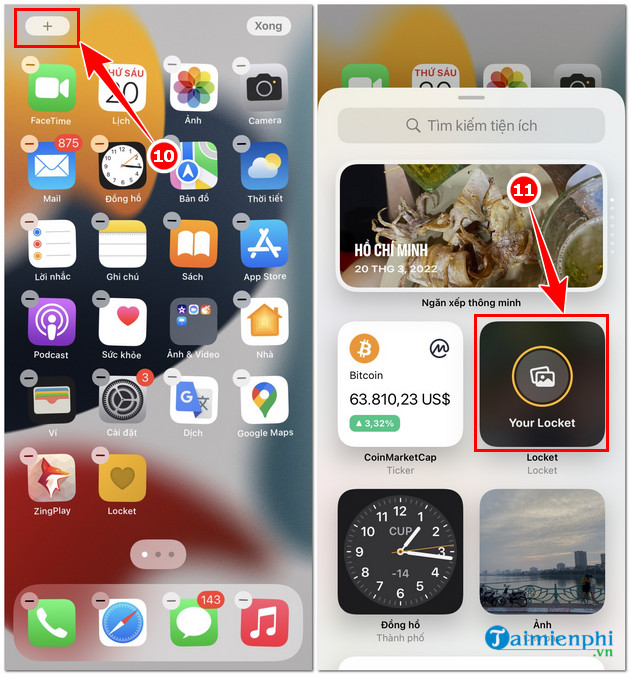 How to use Locket Widget on iPhone Picture 6