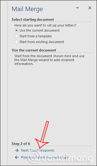 How to use mail merge in Word to merge text Picture 3