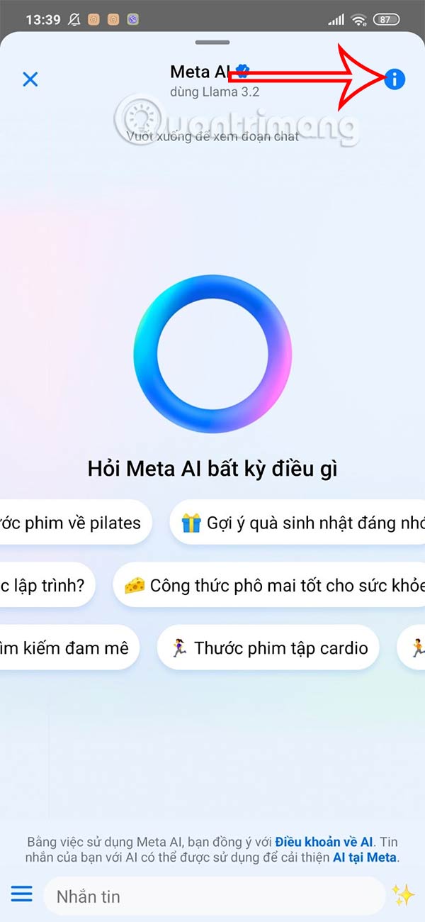 How to use Meta AI chatbot on Messenger Picture 9