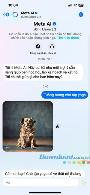 images 6 of How to use Meta AI in Facebook Messenger