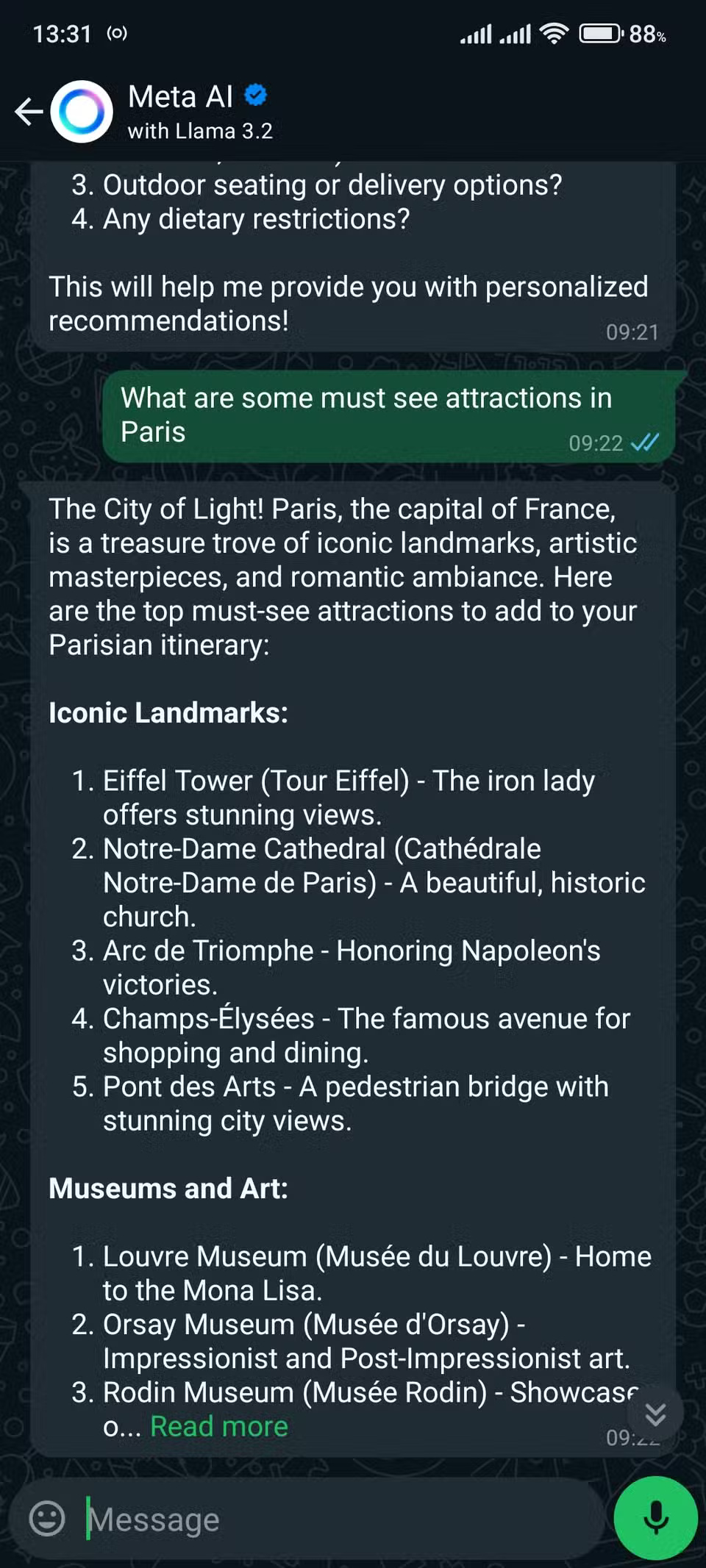 How to use Meta AI on WhatsApp Picture 6