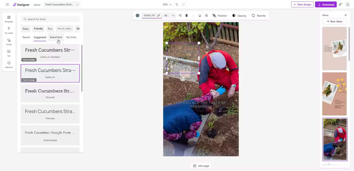How to use Microsoft Designer to design images Picture 8