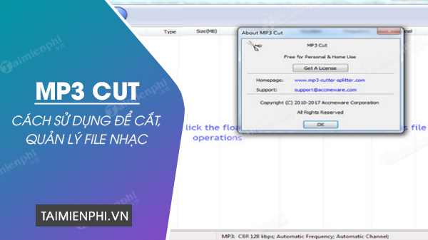 Picture 1 of How to use MP3 Cut to trim music