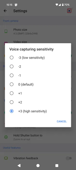 How to Use Palm Timer to Take Selfies on Android Picture 11