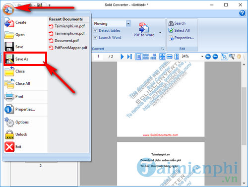 Picture 11 of How to use PDF to Word Converter