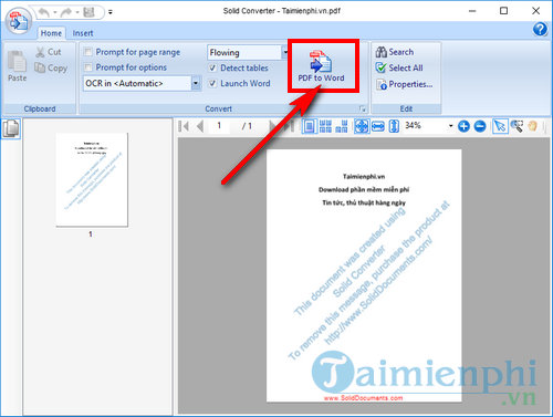 Picture 3 of How to use PDF to Word Converter