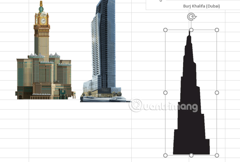 How to use pictures as Excel chart columns Picture 2