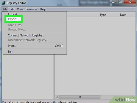 How to Use Regedit Picture 7