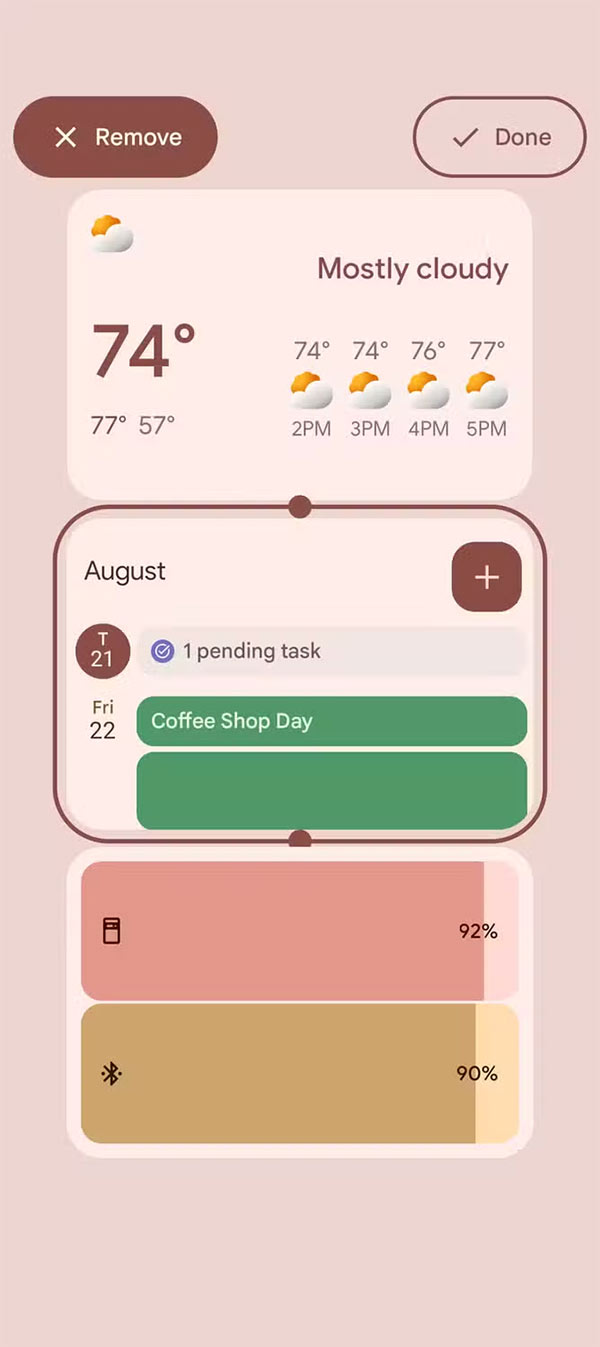 How to use Android lock screen widget Picture 3