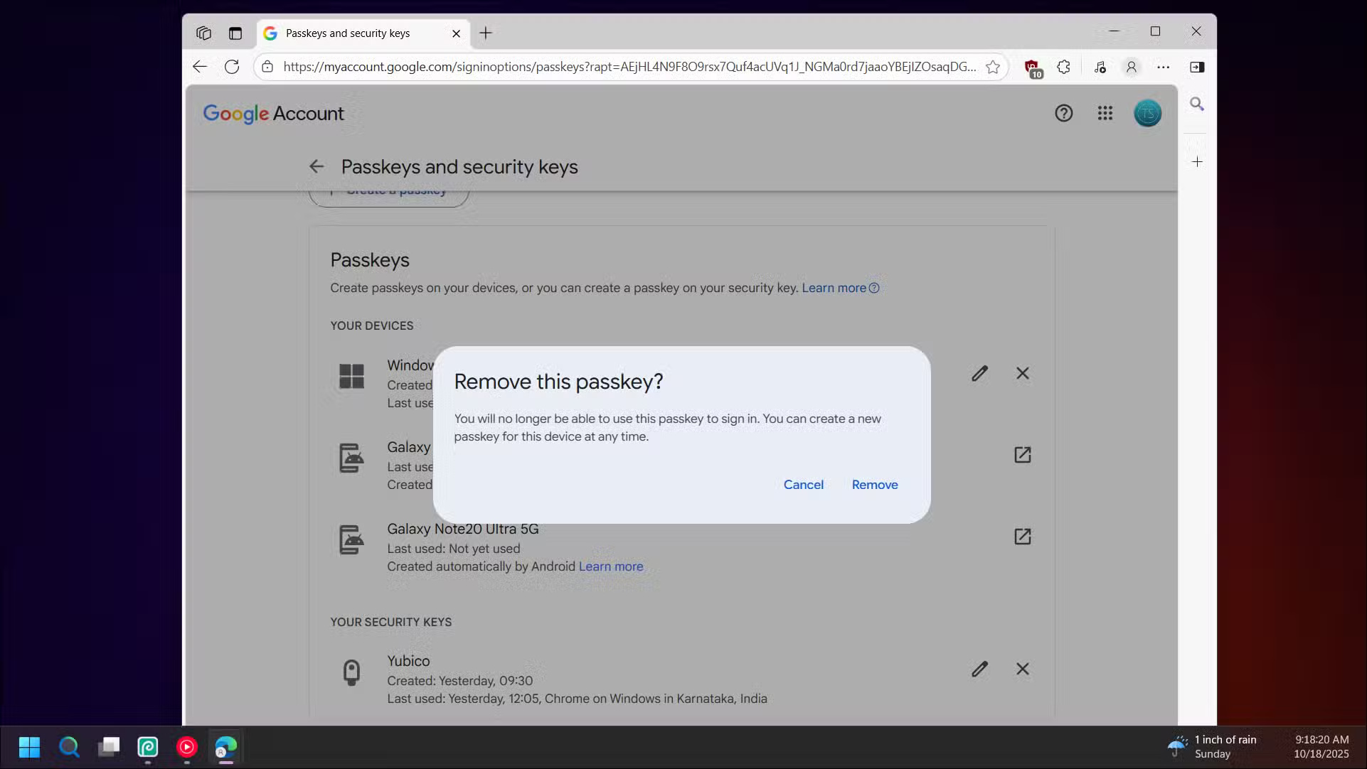 How to use a Yubikey security key instead of entering a password Picture 10