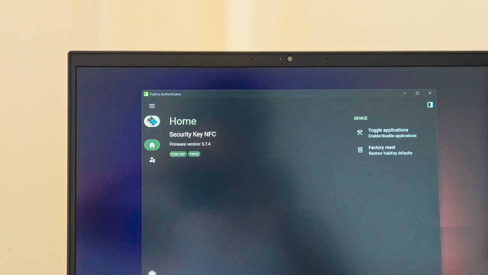 How to use a Yubikey security key instead of entering a password Picture 12